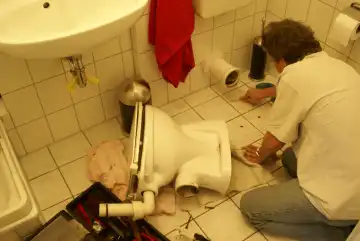 Installation of a Toilet