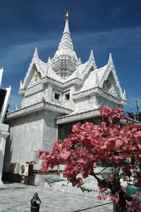 Buddhist Thai-tempel at Chumporn