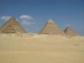 Egypt pyramids of Gizeh