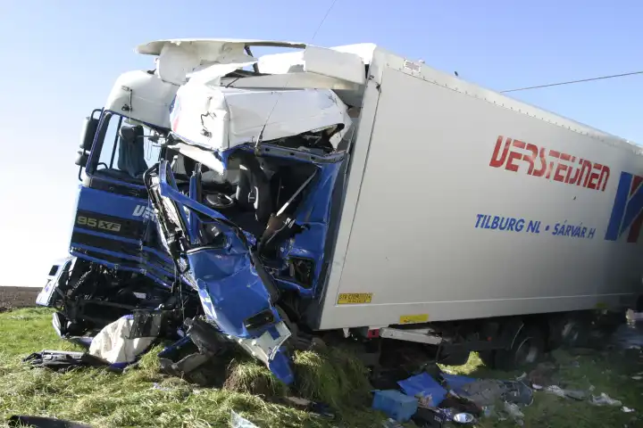 LKW, Lastwagen Unfall