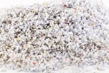 shredded files