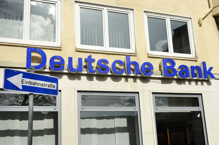 Deutsche Bank, German bank branch