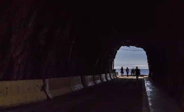 Tunnel in den Bergen