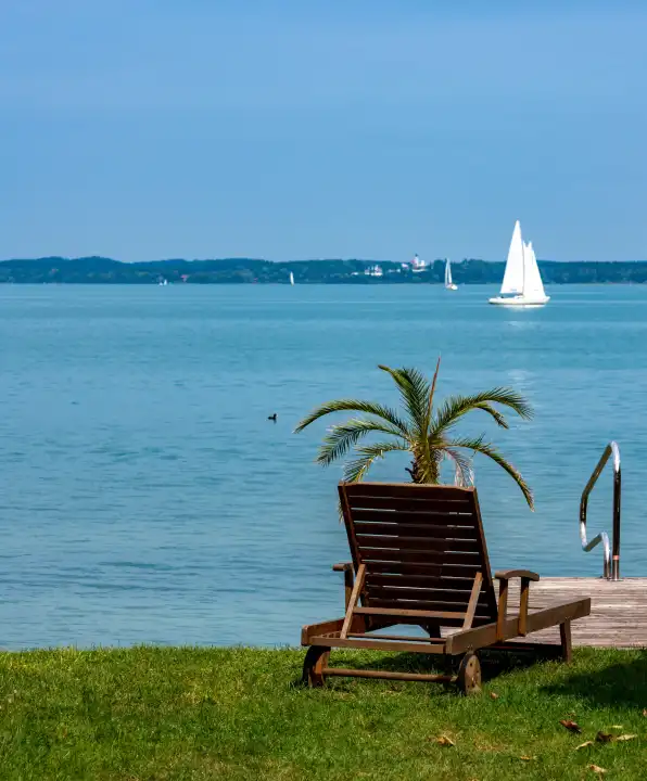 am Chiemsee in Bayern