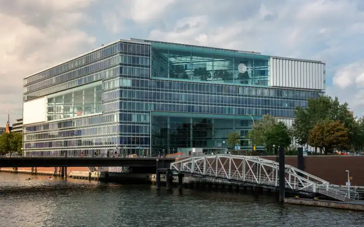 Verwaltungsgebäude des ZDF in Hamburg
