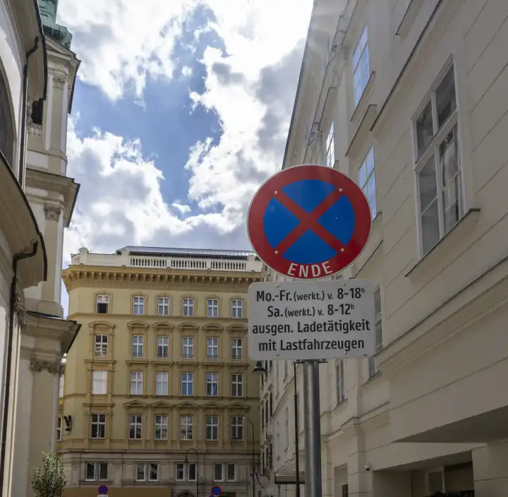 Verkehrszeichen  Wien, Österreich
