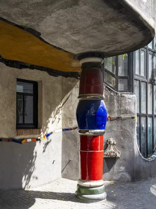 Museum Hundertwasser, Art and Culture House, Vienna, Austria