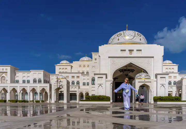Qasr Al Watan, Präsidentenpalast,  Abu Dhabi, Vereinigte Arabische Emirate, Asien