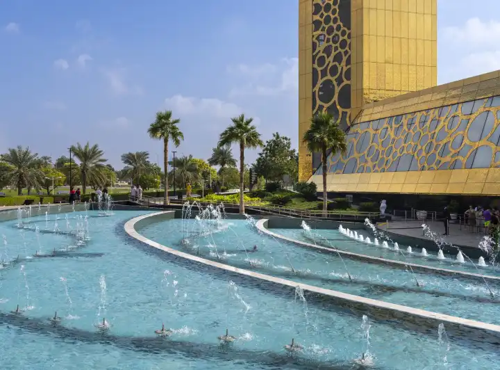 The Frame, Rahmen mit Aussichtsplattform, Dubai, Vereinigte Arabische Emirate, Naher Osten, Vorderasien