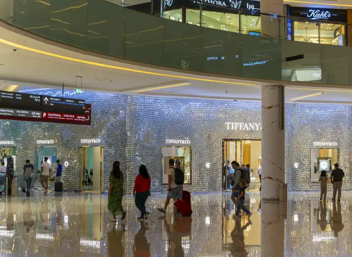 Innenarchitektur, Dubai Mall, Dubai, Vereinigte Arabische Emirate, Naher Osten, Vorderasien