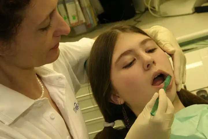 Prophylaxebehandlung beim Zahnarzt
