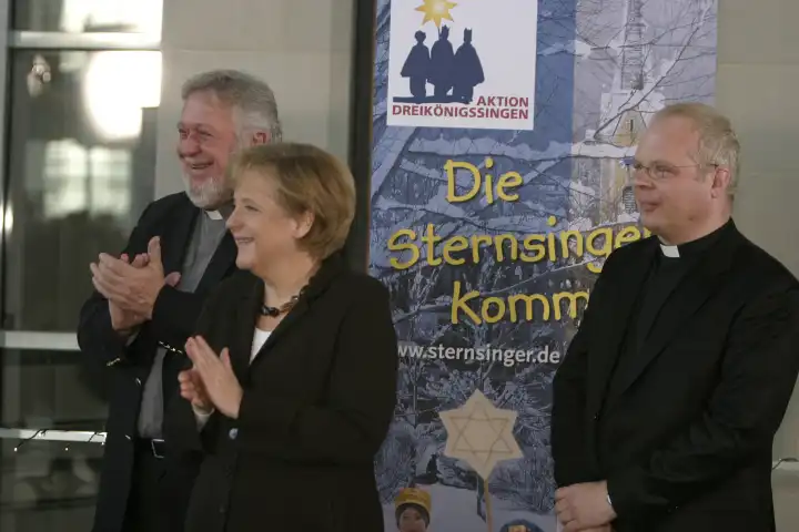 Angela Merkel, Sternsingerempfang, Bundeskanzleramt