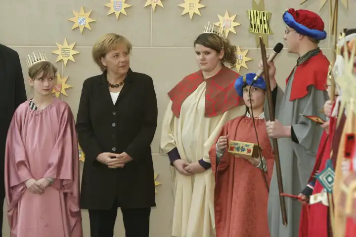 Angela Merkel, Sternsingerempfang, Bundeskanzleramt