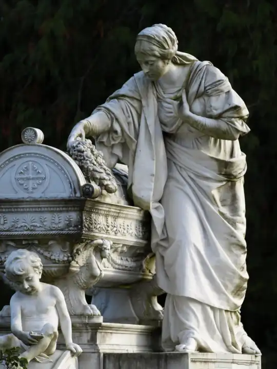 Grave Statue