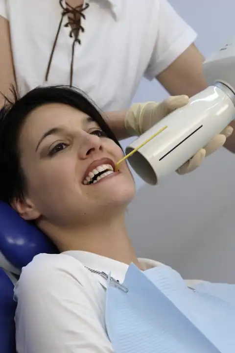 Röntgen beim Zahnarzt