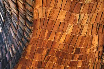 Wooden shingles