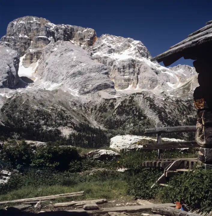 Bragser Dolomiten, Hohe Geisel, Südtirol, Italien