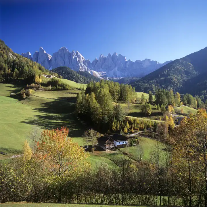 Geisslergruppe, Dolomiten, Südtirol, Italien