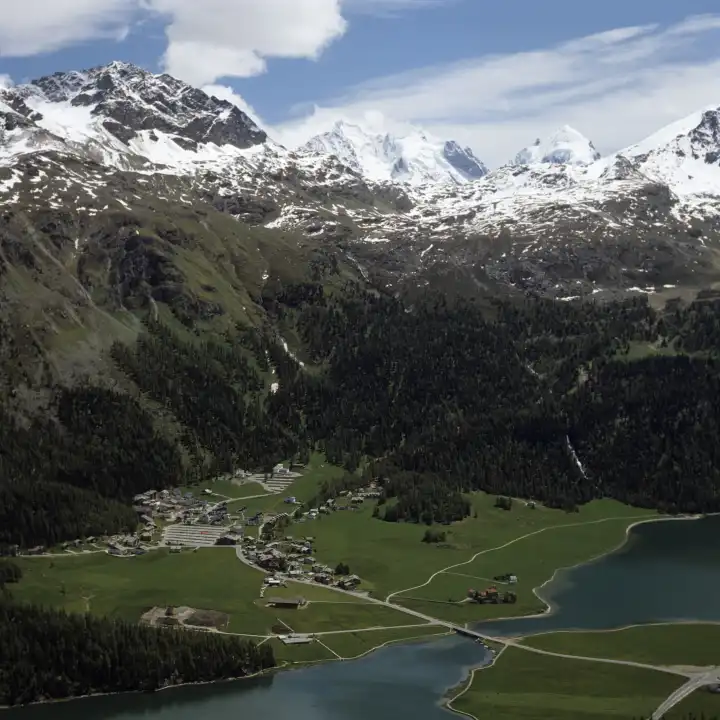 Schweiz, Oberengadin bei St. Moritz