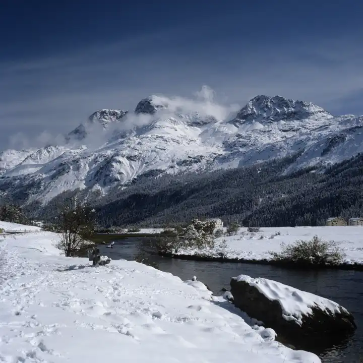 Engadin, Schweiz, Graubünden