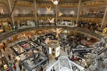 Galeries Lafayette department store, Paris, Île-de-France, France, Europe