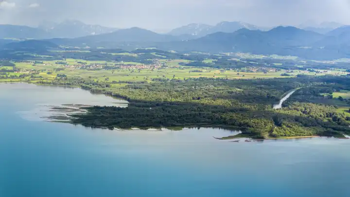 An image of a nice panoramic aerial view of Bavaria Germany