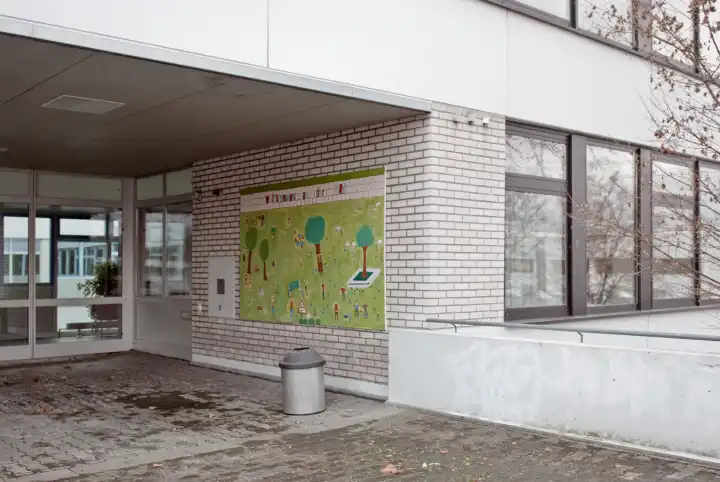 Albertville school in Winnenden, Baden-Württemberg, Germany