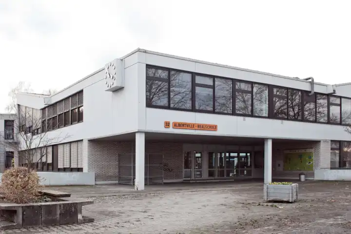 Albertville school in Winnenden, Baden-Württemberg, Germany