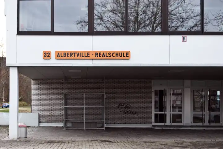 Albertville Realschule Winnenden, Baden-Württemberg, Deutschland
