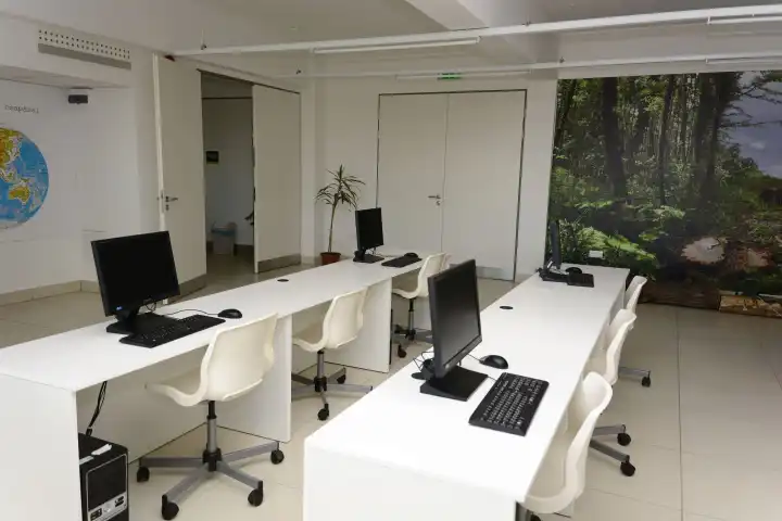 Computer training room