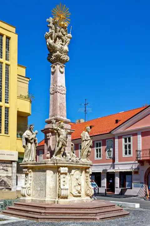Holy Trinity Column in Komarno Slovakia
