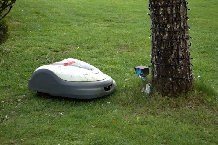 Robot lawn mower, grass mower