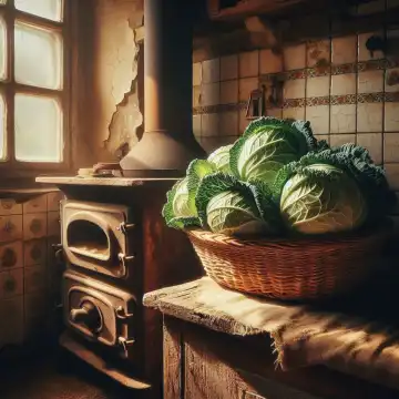 Cabbages, generated with AI