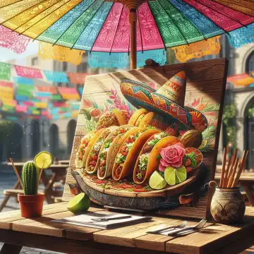 Tacos, generated with AI
