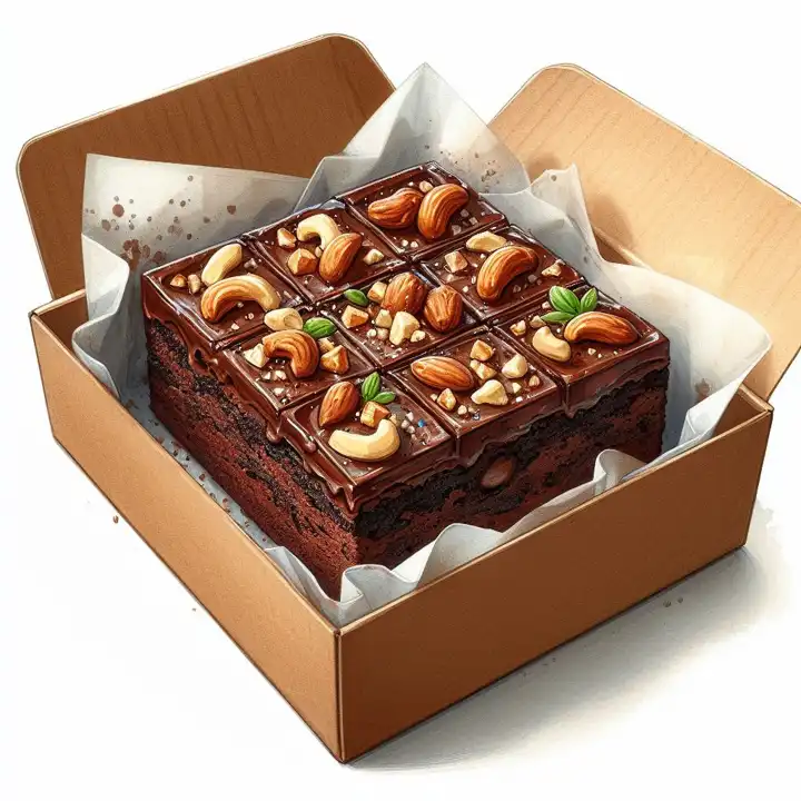 Brownies, generiert mit KI