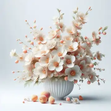 Bouquet of flowers, generated with AI