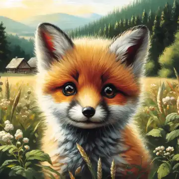 Fox, generated with AI