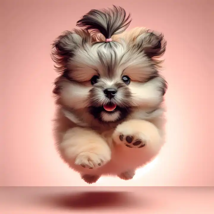 ChowChow puppy, generated with AI