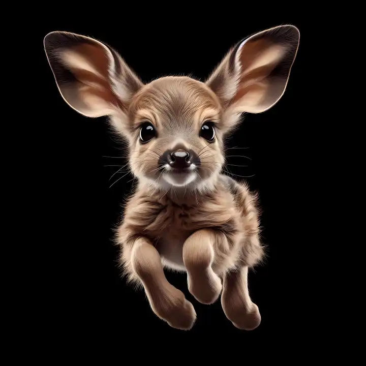 Fawn, generated with AI