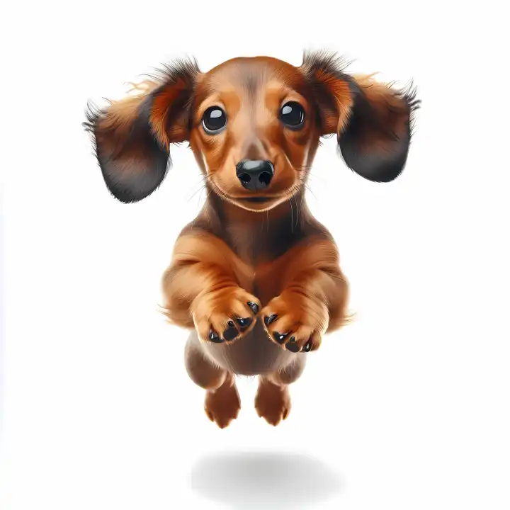 Dachshund, generated with AI
