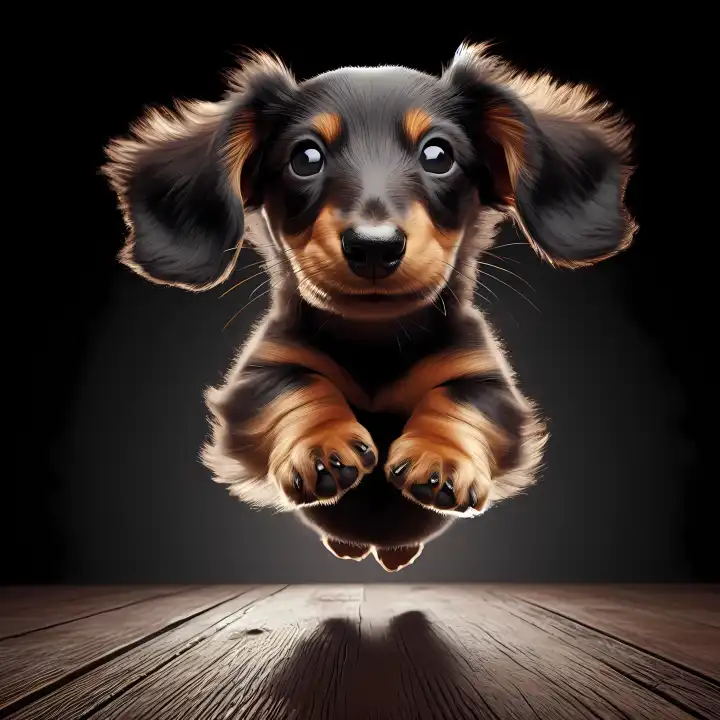 Dachshund, generated with AI