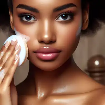 Skin care, generated with AI