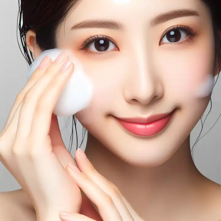 Skin care, generated with AI