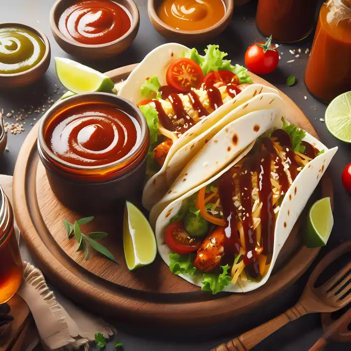 Mexikanisches Essen, generiert mit KI