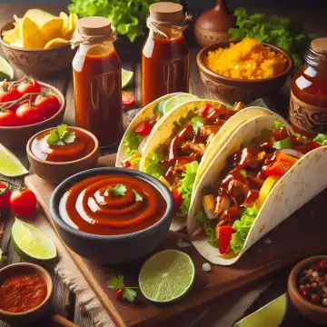 Mexican food, generated with AI