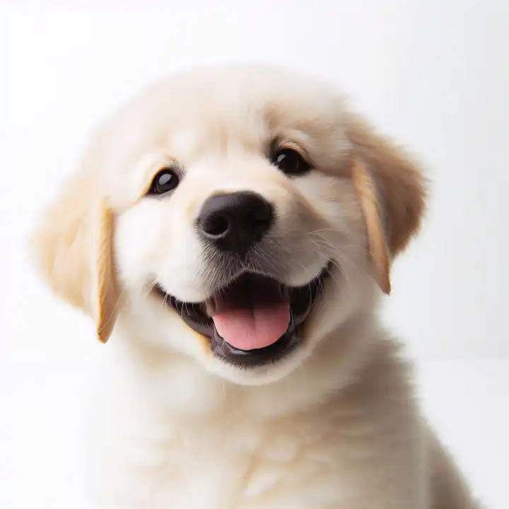 Golden retriever, generated with AI