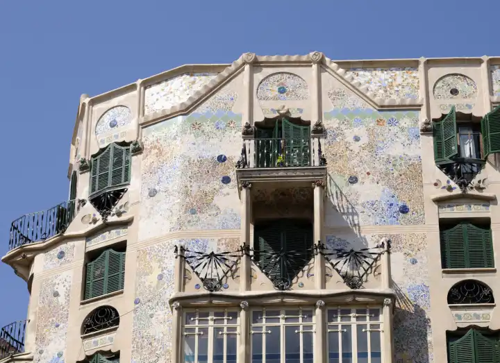 Gebäude Can Forteza Rey, Palma, Mallorca, Spanien, Europa