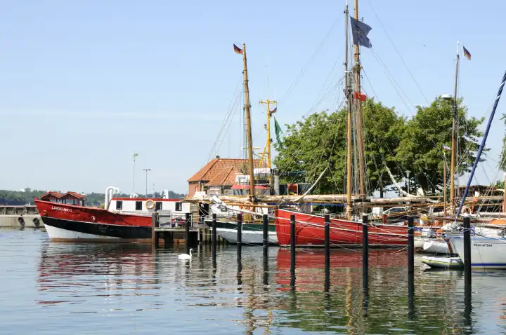 Port of Laboe, Schleswig Holstein, Germany, Europe