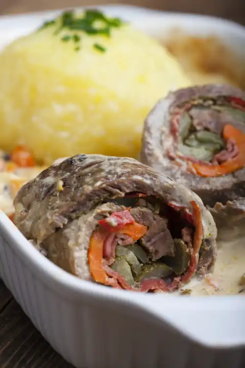 bavarian meat roulade
