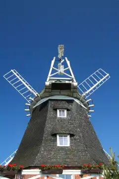 Windmill in Mecklenburg Western Pomerania